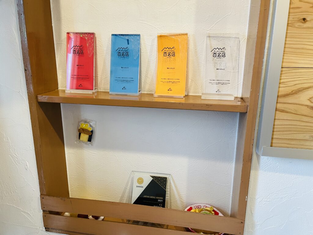 麵屋はなぶさ、食べログ百名店、堺筋本町、中華そば・ラーメン